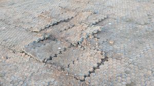 Pictures taken by campaigners of the state of Ludlow's park and ride site. Picture: Ludlow 21