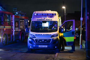 The scene of the fire in Halesowen. Photo: SnapperSK.