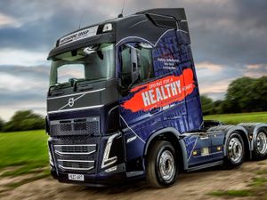 Supporting image for story: Trucks bound for Poland with aid for Ukrainian refugees