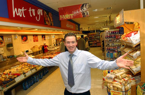 Andrew Faulks of Stans Superstore in St Martins near Oswestry