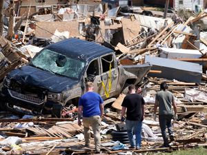 Supporting image for story: Four dead and at least 35 hurt in Iowa tornado, officials say