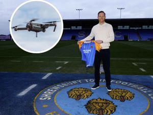 Supporting image for story: Drones deployed: Gavin Cowan's high-tech and busy start at Shrewsbury Town