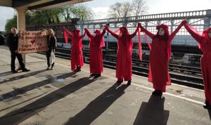 Red Rebels at Shrewsbury 