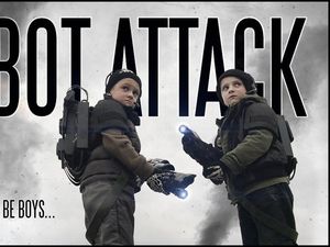 Supporting image for story: This dad made an amazing action film with his kids as the stars