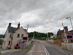 Supporting image for story: A49 closed in Shropshire as work to rebuild Onibury level crossing gets underway