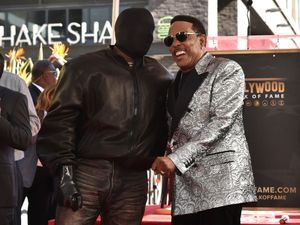 Supporting image for story: Kanye West confronts ‘reporter’ before Charlie Wilson’s Walk of Fame ceremony