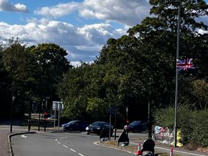 Supporting image for story: Shrewsbury flags row: More Union Flags and St George’s crosses go up in one of town's busiest locations