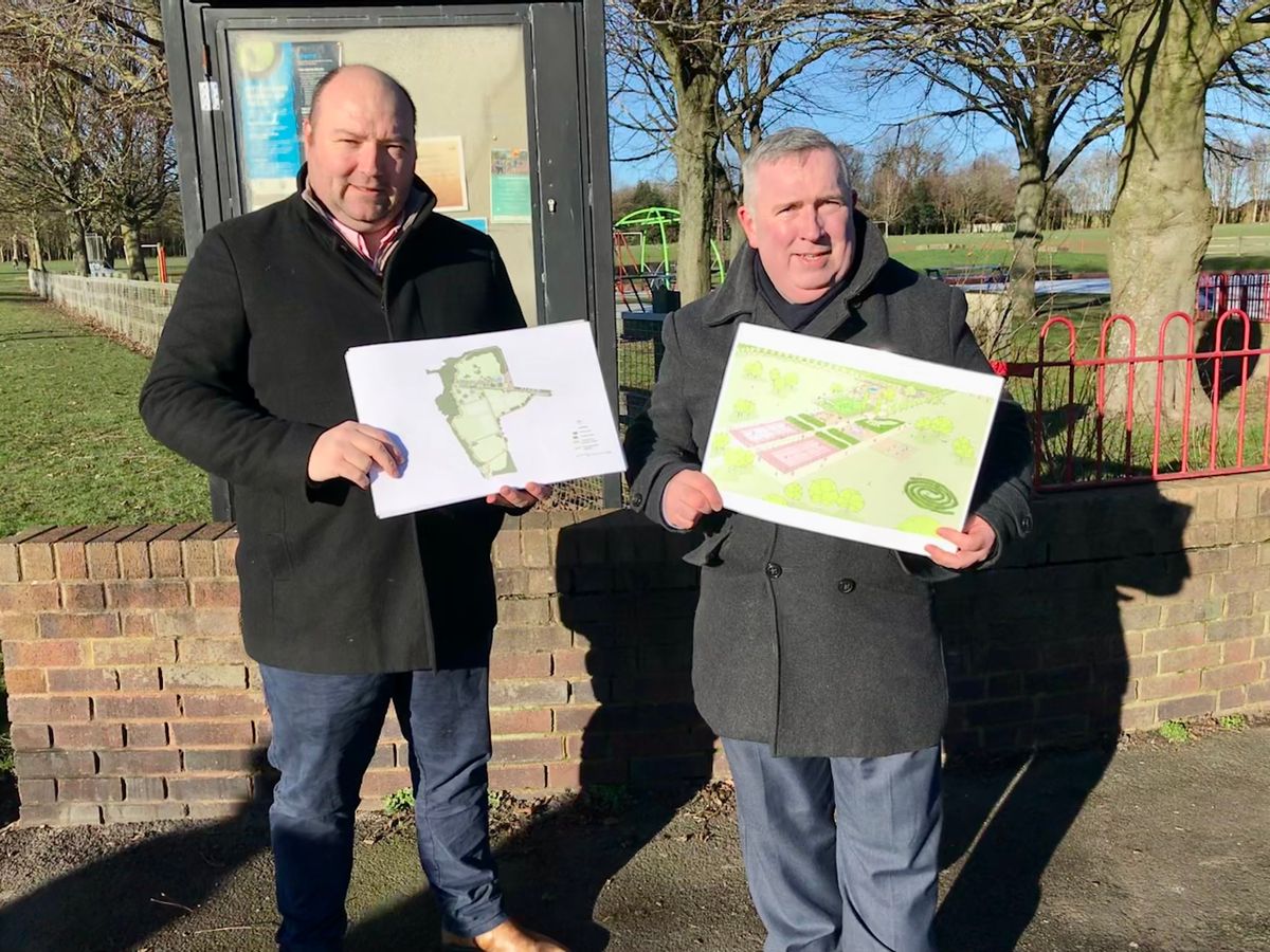 Part of Walsall public park closed for ground testing ahead of major facelift
