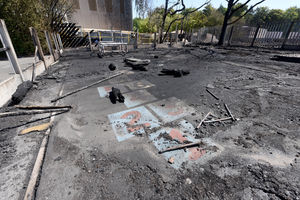 The fire destroyed Halesfield Day Nursery's playground