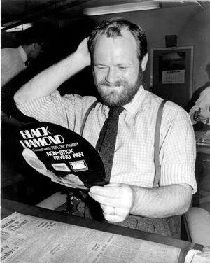 It's October 1969 and Telford new town is on its way. But old habits die hard as Brian Mason scratches his head over how to handle some village news sent in on the back of a recycled frying pan label.