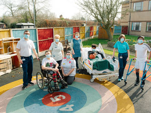 Supporting image for story: Appeal off the ground for garden at Shropshire orthopaedic hospital