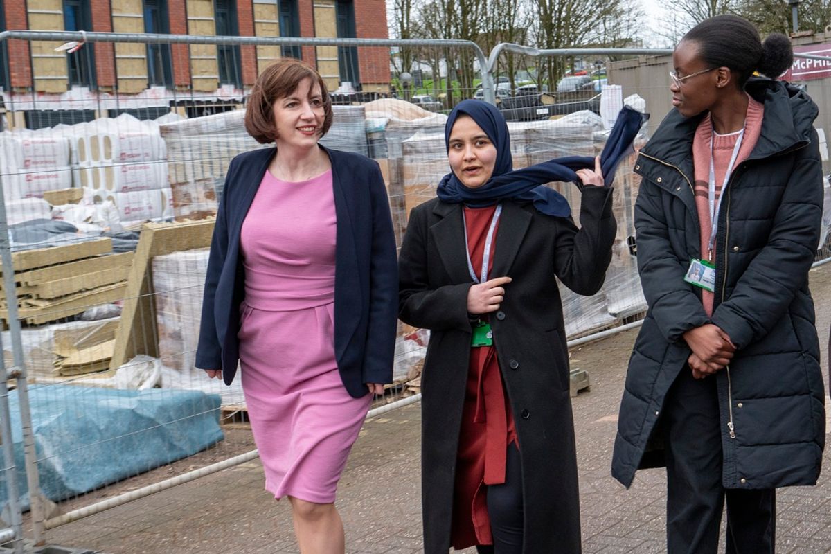 Telford college welcomes Education Secretary to new sixth form centre on town visit