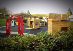 Outdoor play area