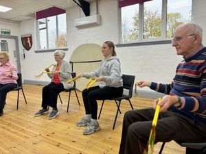 BOA students working with the local community