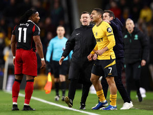 : Andre February 25, 2025 in Wolverhampton, England. (Photo by Jack Thomas - WWFC/Wolves via Getty Images)