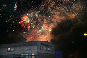 Explosions lasted for around 40 minutes