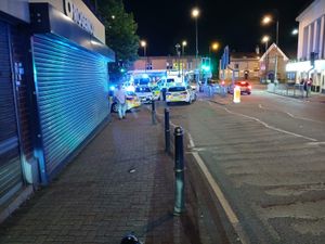 Images taken at the scene sh