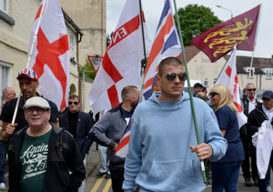 The protest in Wellington