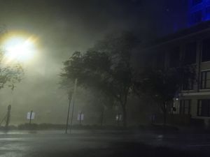 Supporting image for story: ‘Dangerous and destructive’ Hurricane Milton makes landfall in Florida