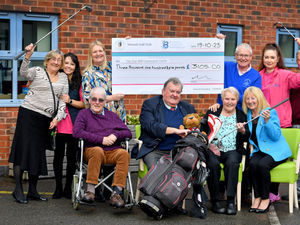 Supporting image for story: Walsall golfers  get in the swing of things to raise money for cause close to their heart