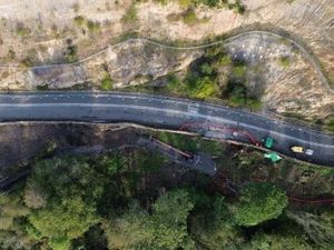 Supporting image for story: Work on historic Jiggers Bank reveals more deterioration than expected