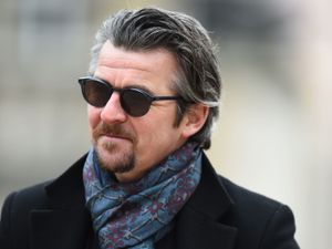 Joey Barton arrives at Liverpool Crown Court,