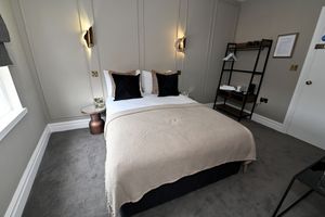 One of the rooms inside the Dudley's new Royal Keep hotel, part of the new leisure quarter which also includes the Fun City scheme