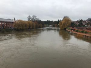 Supporting image for story: Shropshire weather: Alerts remain for county as Shrewsbury footpaths flood - with video and pictures 