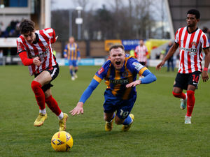 Supporting image for story: Unlucky for Shrewsbury as Sunderland grab a dramatic win