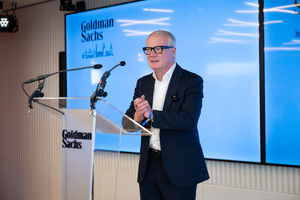 West Midlands Mayor Richard Parker speaking at an event at Goldman Sachs. PIC: Goldman Sachs