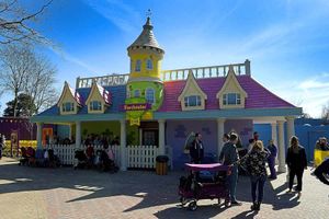 The launch of two new attractions, Furchester Hotel Live Show and Go Jetters Vroomster Zoom Ride at CBeebies Land, Alton Towers Resort, Staffordshire. The new Furchester Hotel Live Show building