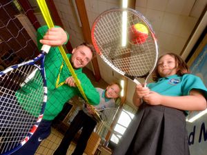 Supporting image for story: Coaches serve up tennis taster sessions at Telford schools