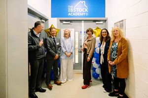 Mark Pemberton (Walsall College), James Norris (Walsall College), Jo Mann (Tara Group) Jo Hodge (Ibstock Brick), Cheryl Brown (Ibstock Brick), and Catherine Bullogh (HBF)