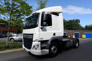 The undercover white HGV cab used to snare motorists

