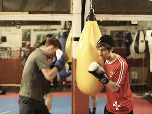 Supporting image for story: Boxers create music for Commonwealth Games Festival from within the ring