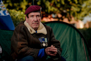 Mr Hales lives in Builth Wells