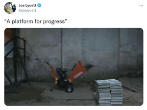 Supporting image for story: Joe Lycett admits he did not shred £10,000 over Beckham’s Qatar World Cup deal