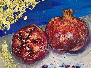 Supporting image for story: The Pomegranate's Legacy: Major Solo Exhibition of Lucy Caddel Opens November 8 at Soulton Hall