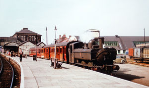 Oswestry station hasn't seen a train leave for Gobowen since 1966