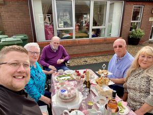 Supporting image for story: Residents throw tea party in Newport to celebrate generous donations from the community