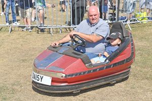 Benny from Pat Collins enjoying the sun