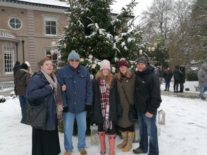 Supporting image for story: Family ready to take walk in memory of late father