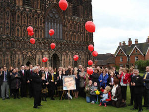 Supporting image for story: Thumbs up for Stephen Sutton on first anniversary of Burntwood teenager's death