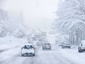 Supporting image for story: Motorists warned to be careful over Christmas with snow forecast