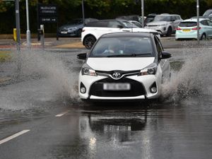 Supporting image for story: Watch: Flash floods turn roads into rivers in Staffordshire and the Black Country