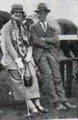 Enjoying a day at the races in Bridgnorth