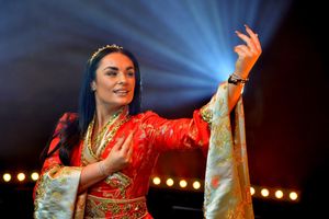 X Factor finalist Sam Lavery as Princess Jasmine