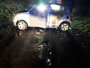 Supporting image for story: Driver flips near Shrewsbury on icy road as new snow alert issued