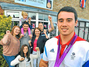 Supporting image for story: Kristian Thomas celebrates Wolverhampton homecoming