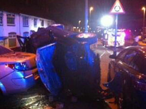 Supporting image for story: Parked cars damaged in Quarry Bank vehicle smash
